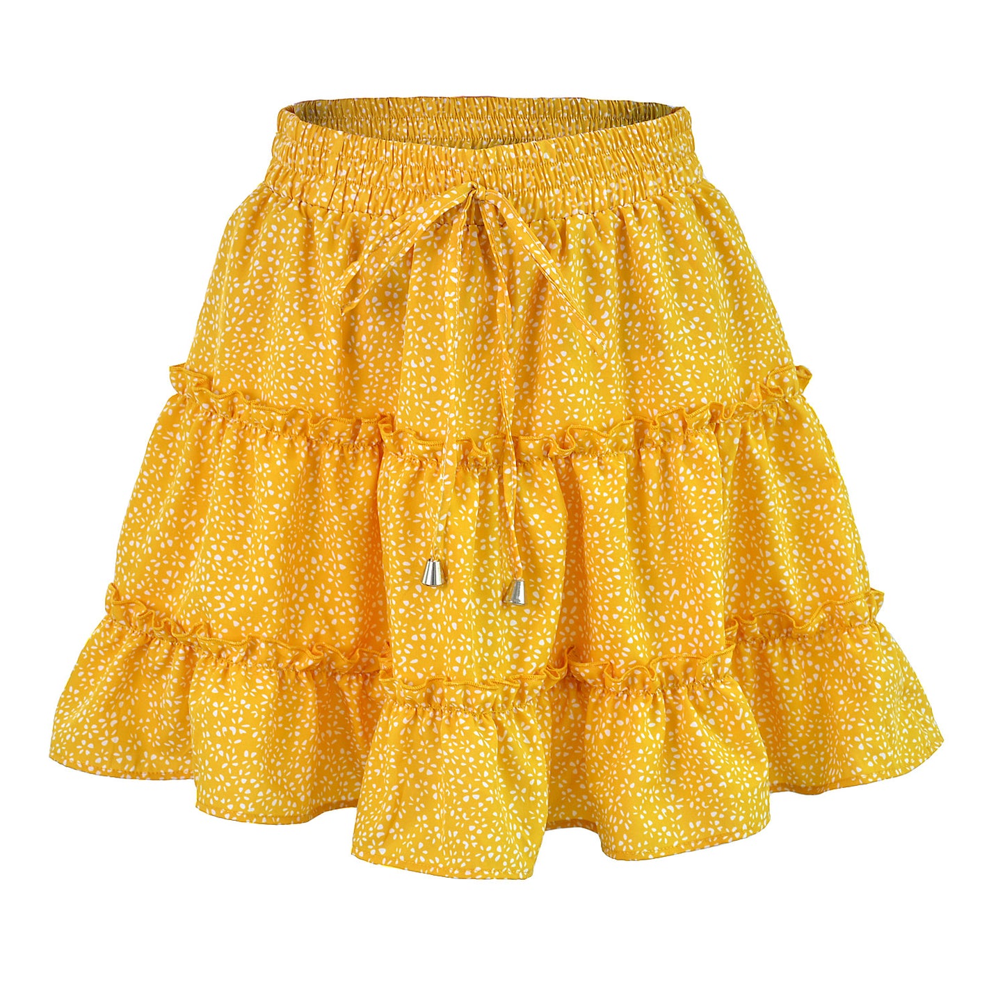 Ruffles Floral Skirt