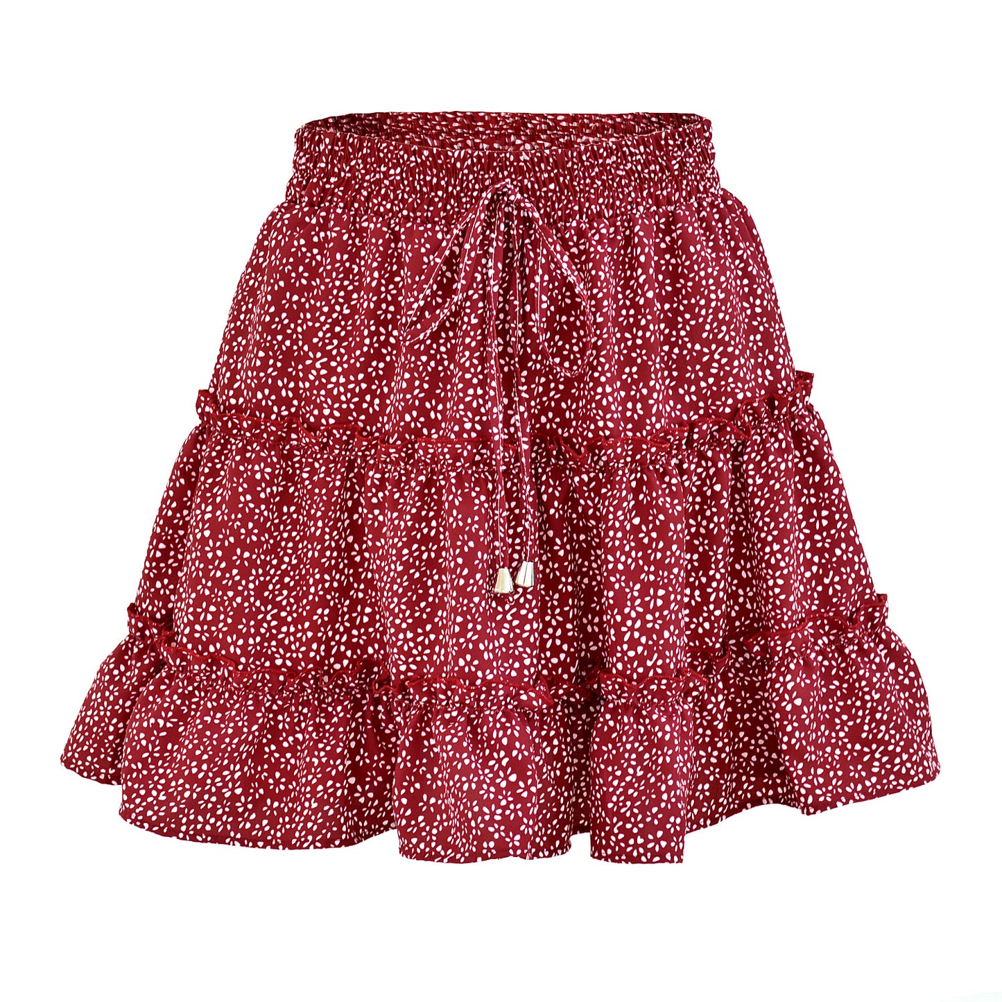 Ruffles Floral Skirt