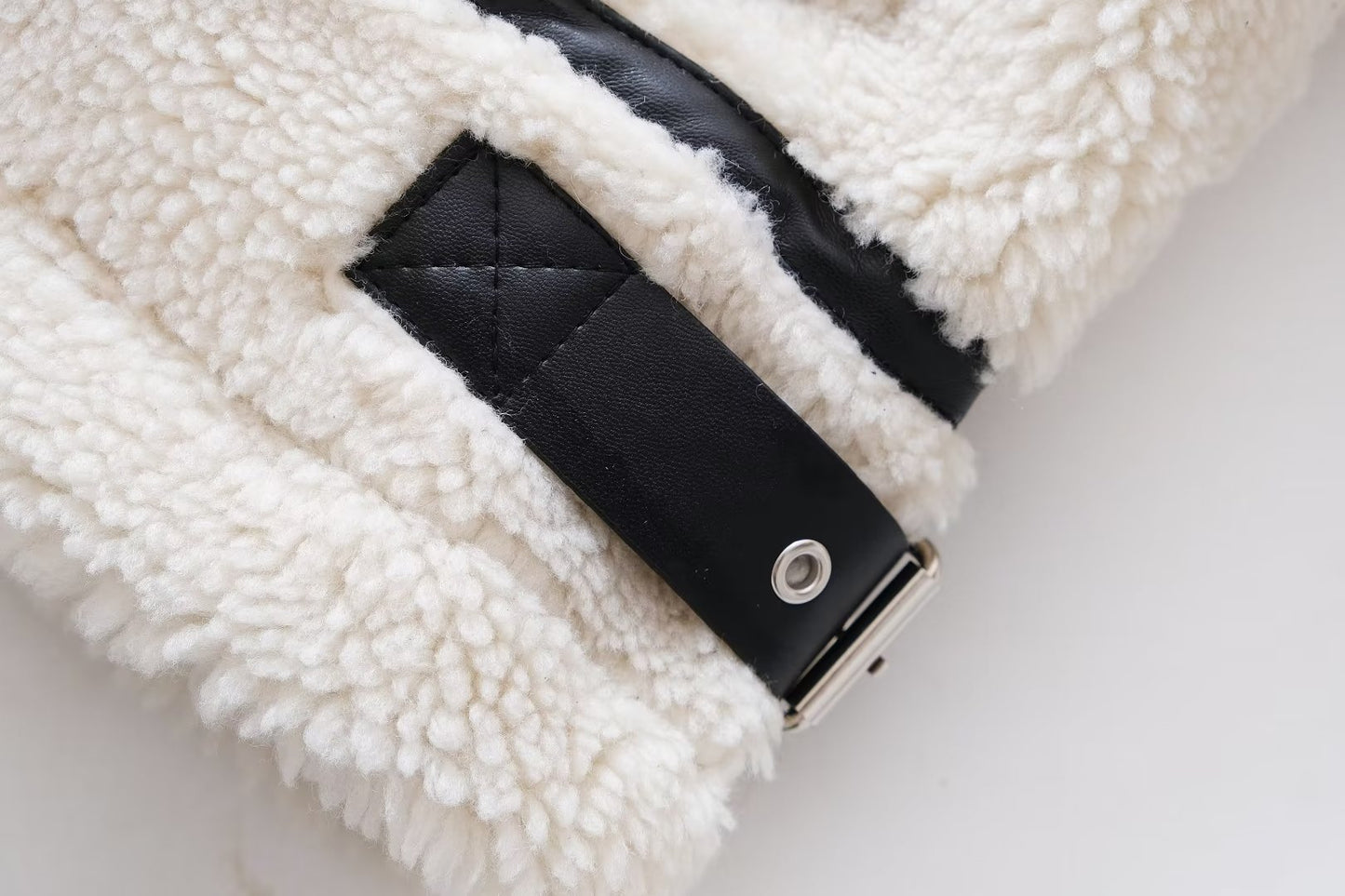 Street Fleece Stand Up Collar Jacket Coat