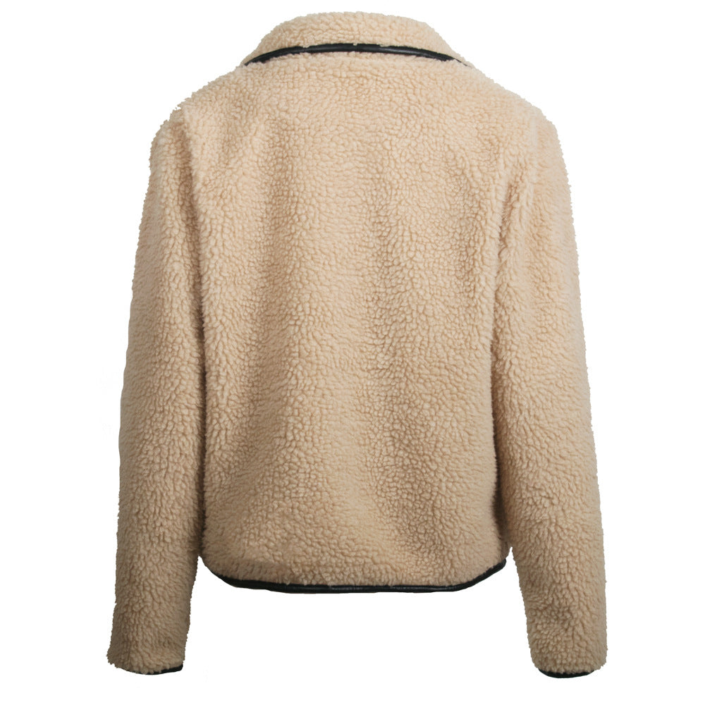 Wool Fleece Fur Plush Coat