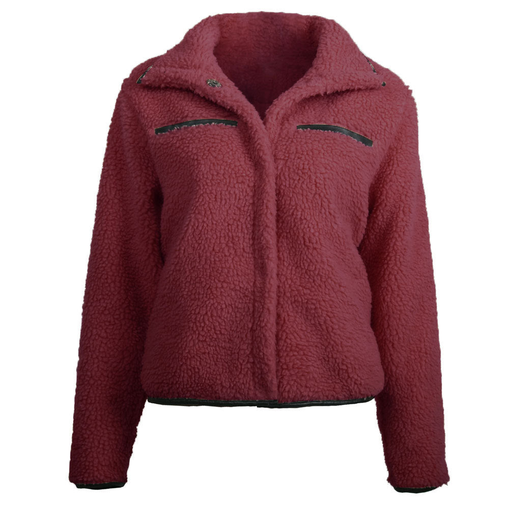 Wool Fleece Fur Plush Coat