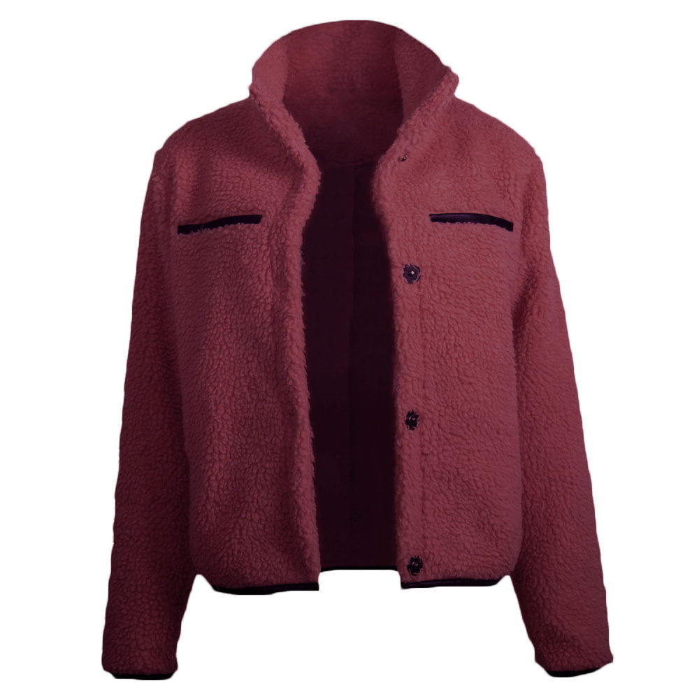 Wool Fleece Fur Plush Coat