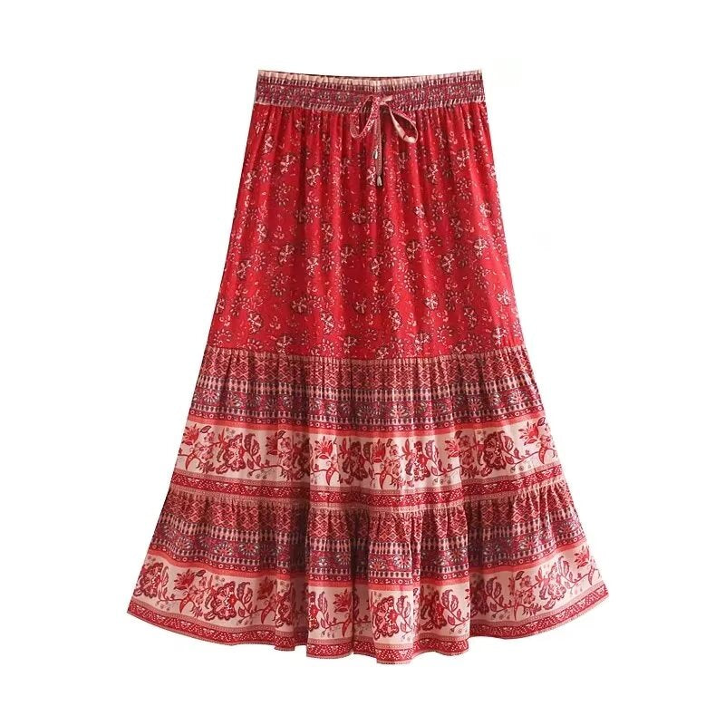 Rayon Bohemian Skirt
