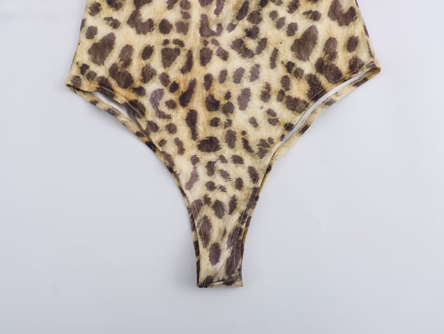 Leopard Print Bodysuit