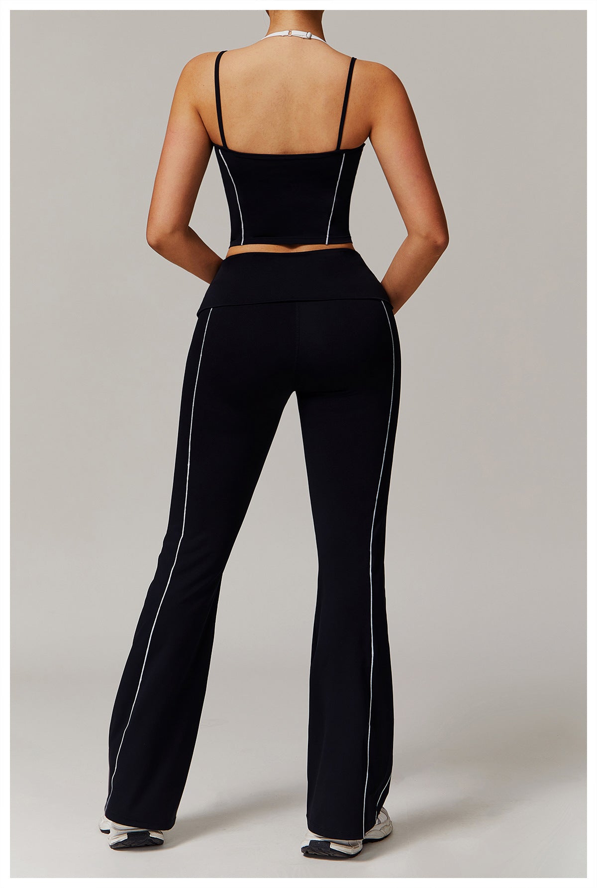 Two-Piece Halter High Waist Activewear