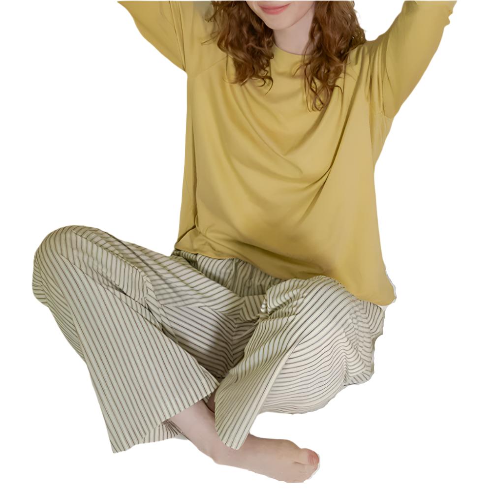 Cotton Pajamas Two-Piece Loungewear Set