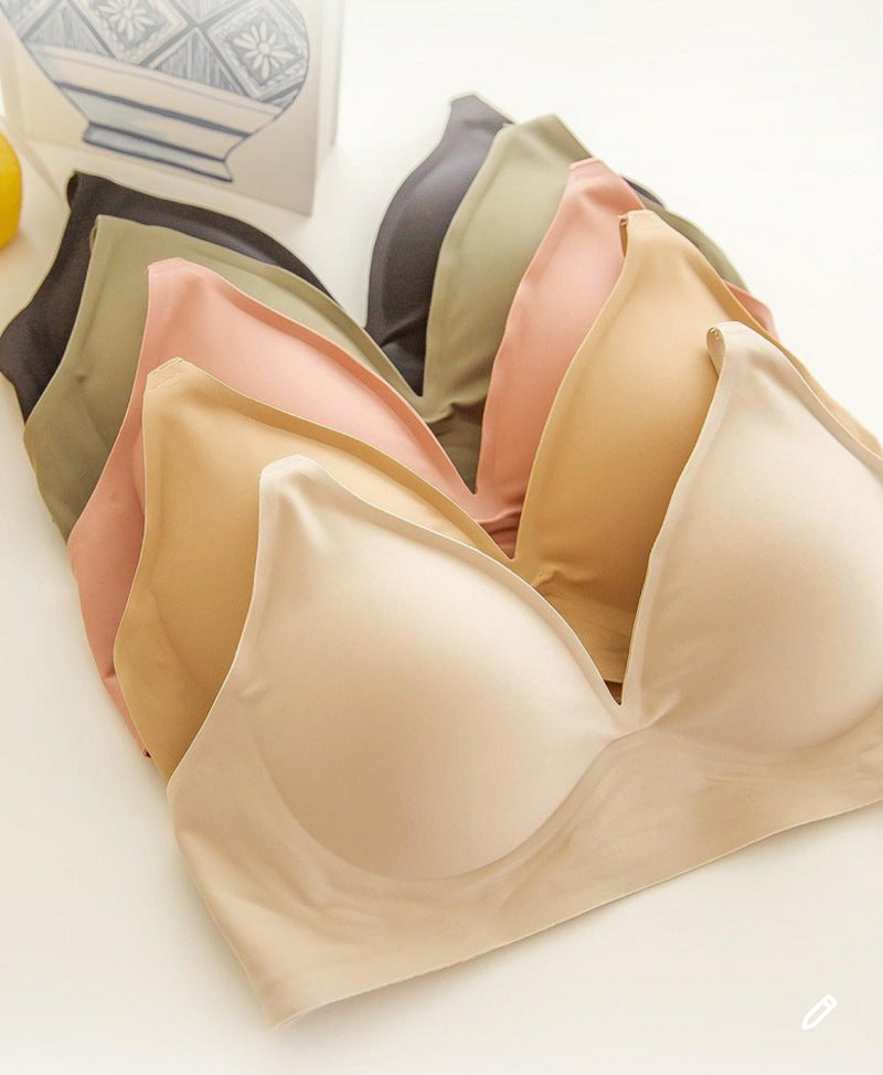 Sexy Push-up Soft Support Seamless Bra Set