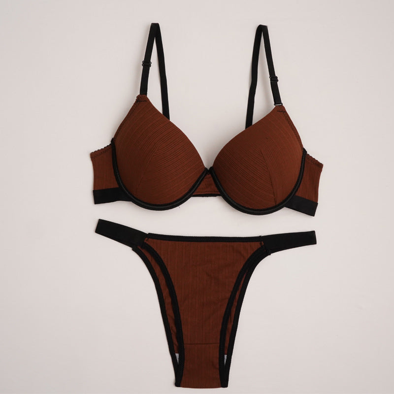 Comfort Adjustable Push-Up Bra Set
