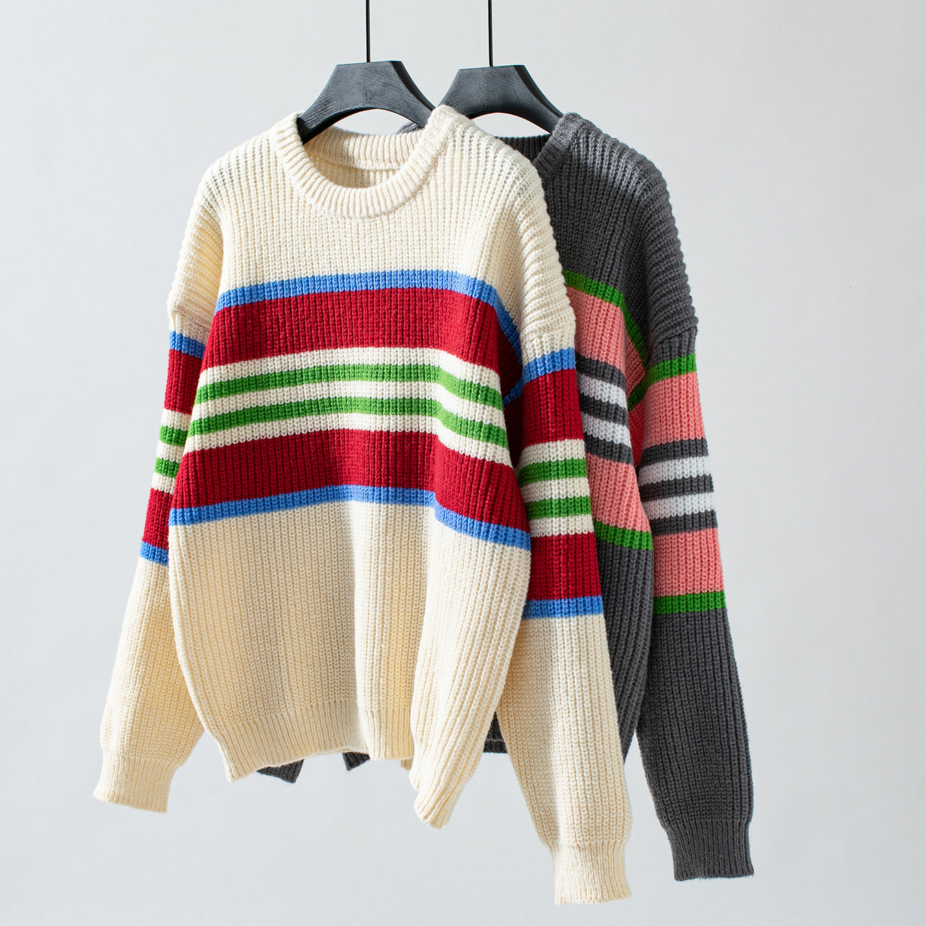 Striped Pullover Sweater