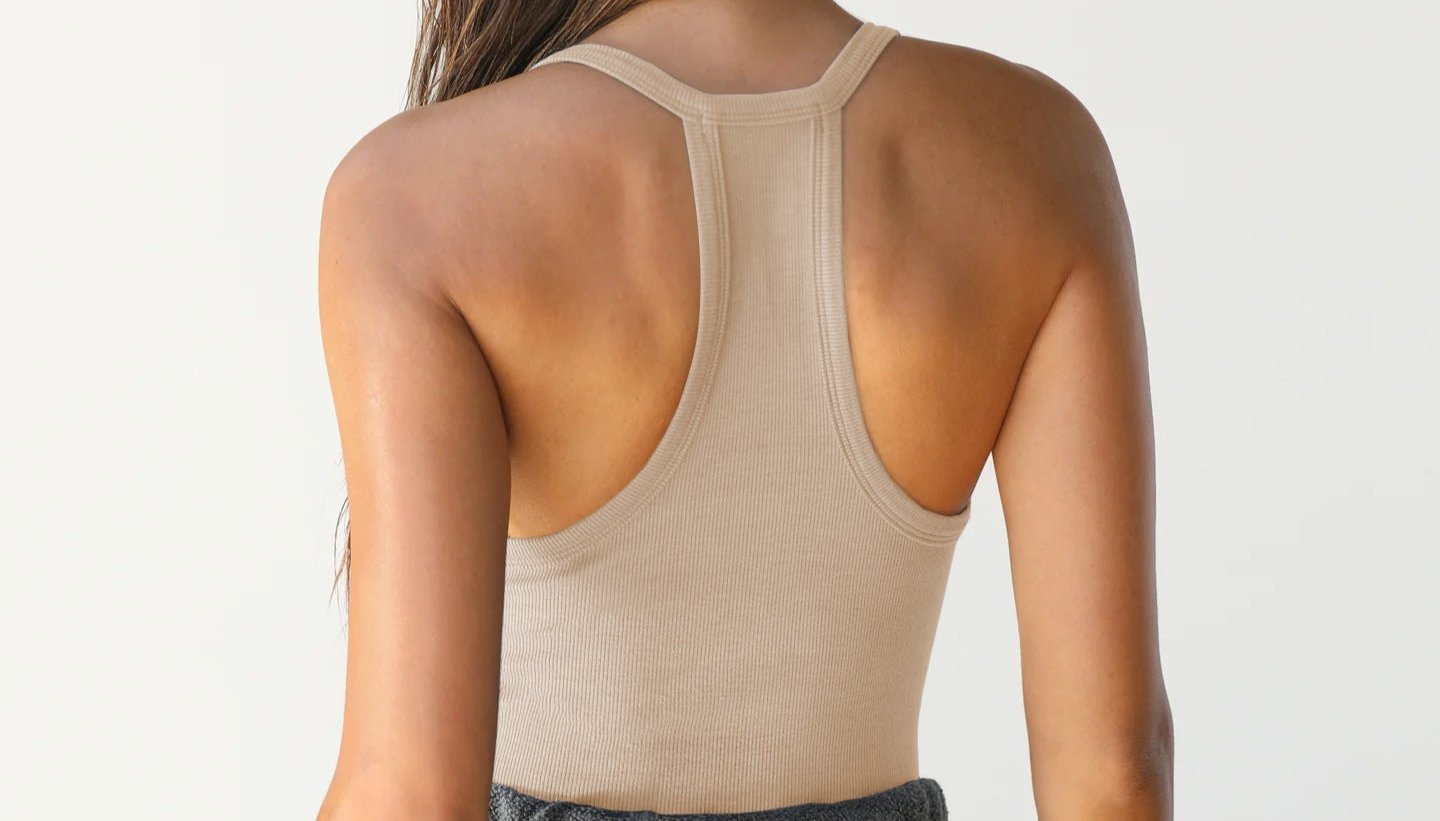 Knitted Vest Sexy Slim Top