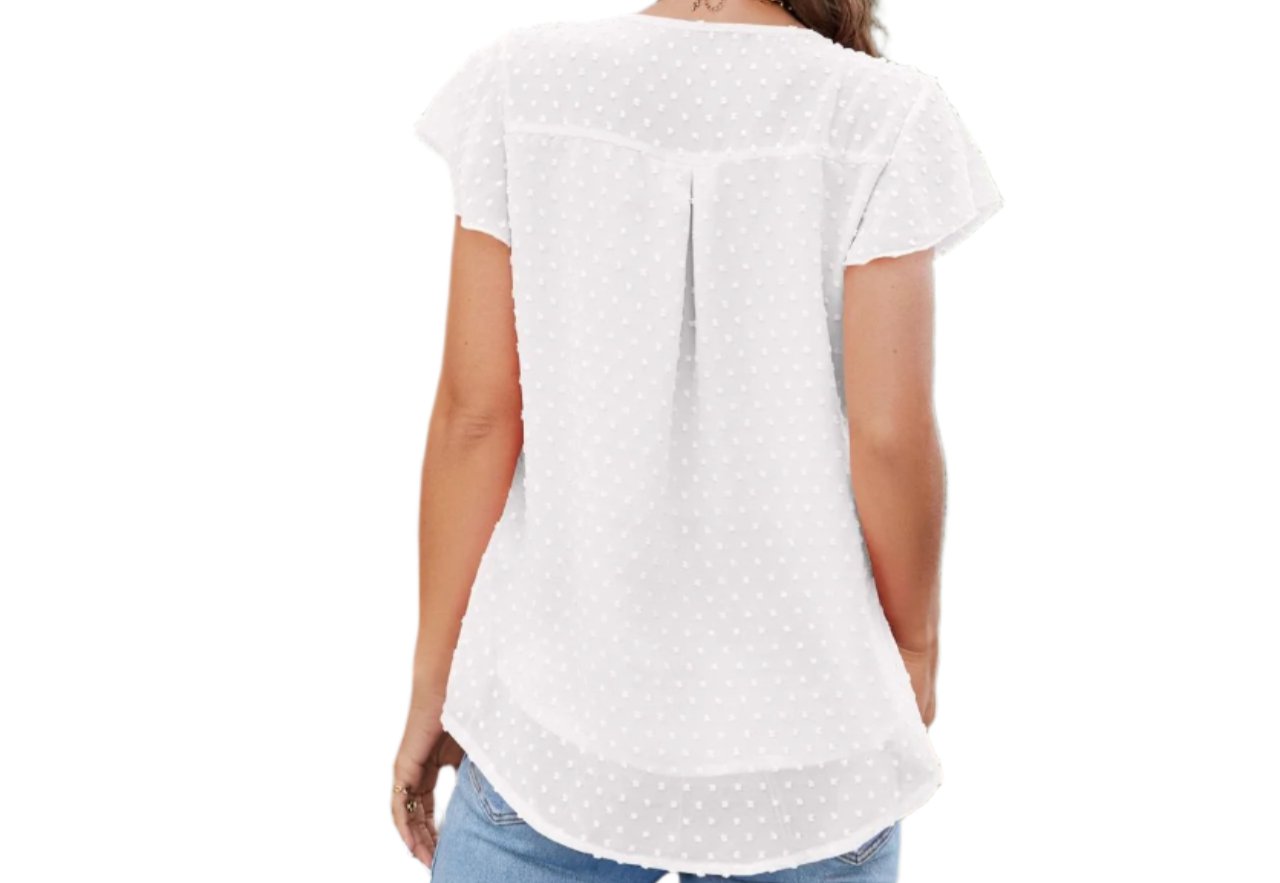 Flying Sleeves Chiffon Top