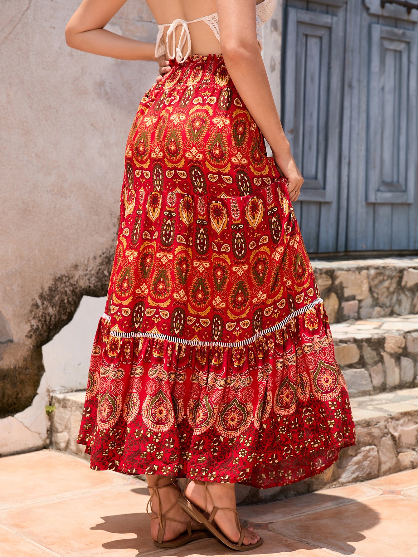 Bohemian Exotic Rayon Skirt