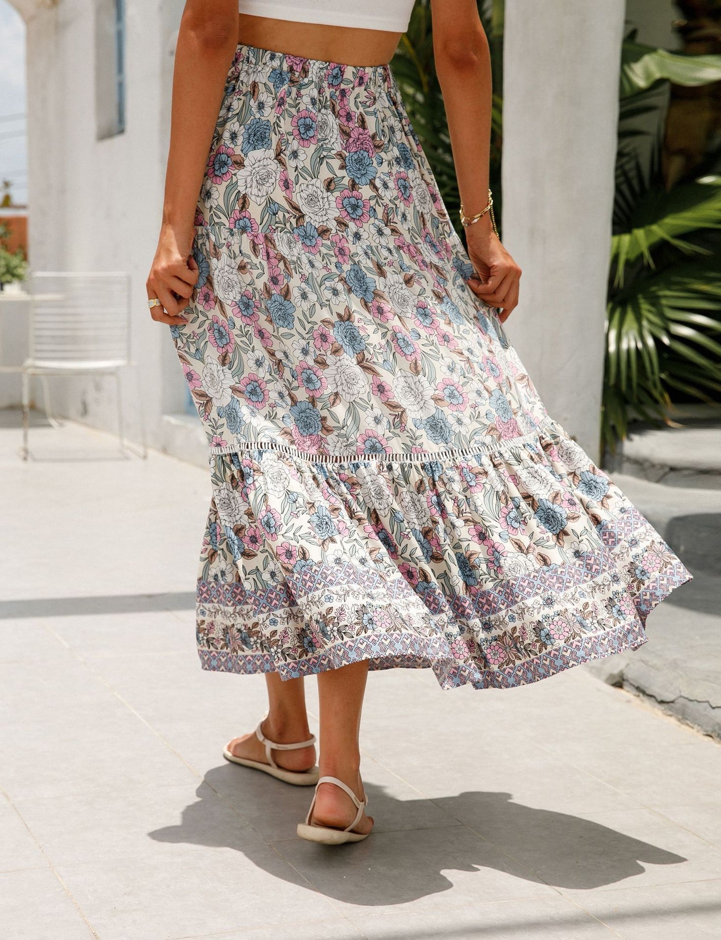 Rayon Bohemian Skirt