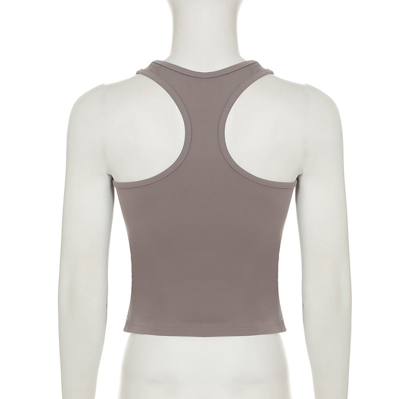 Rib Square Tank Top