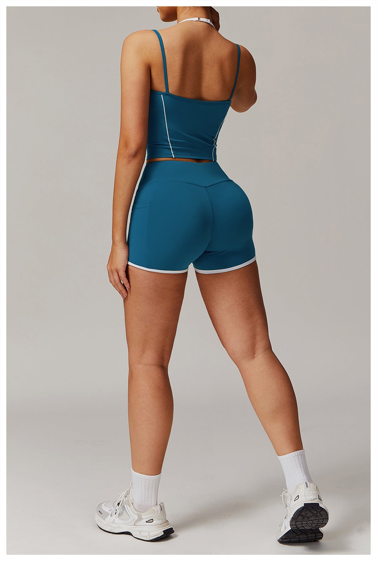 Two-Piece Halter High Waist Activewear