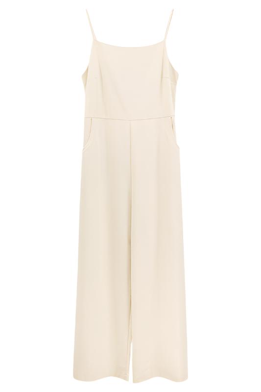 Linen Cotton Suspender Jumpsuit