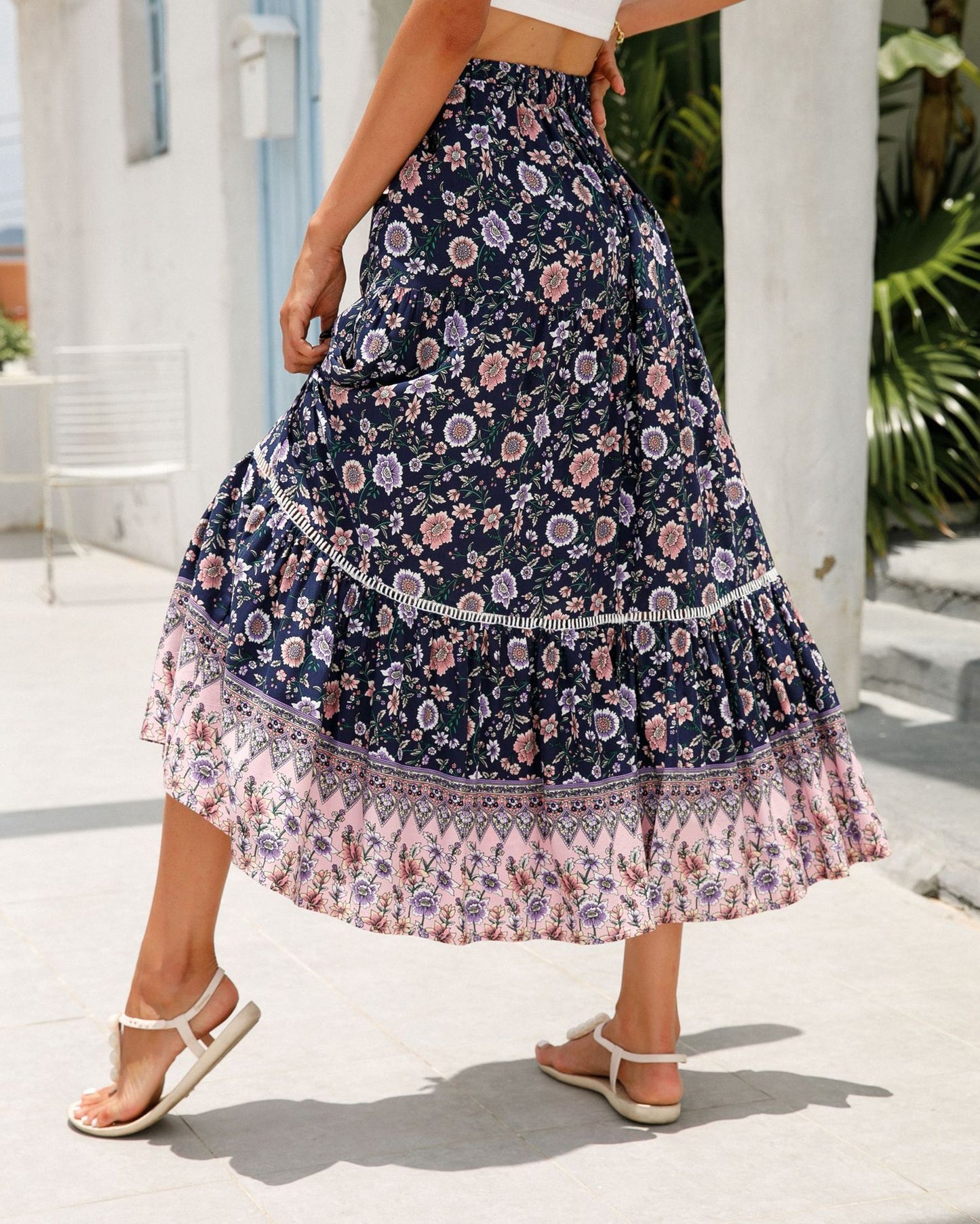 Rayon Bohemian Skirt
