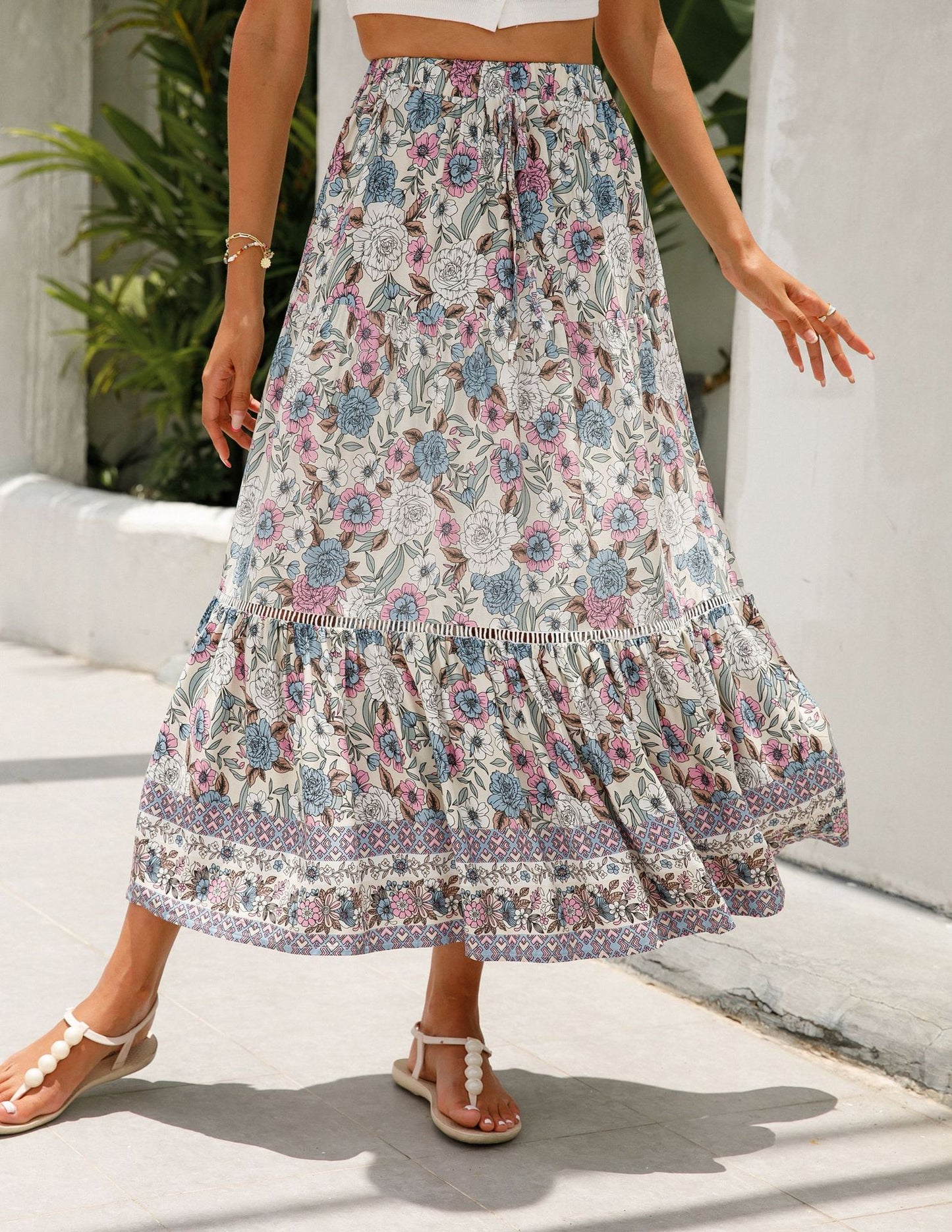 Rayon Bohemian Skirt