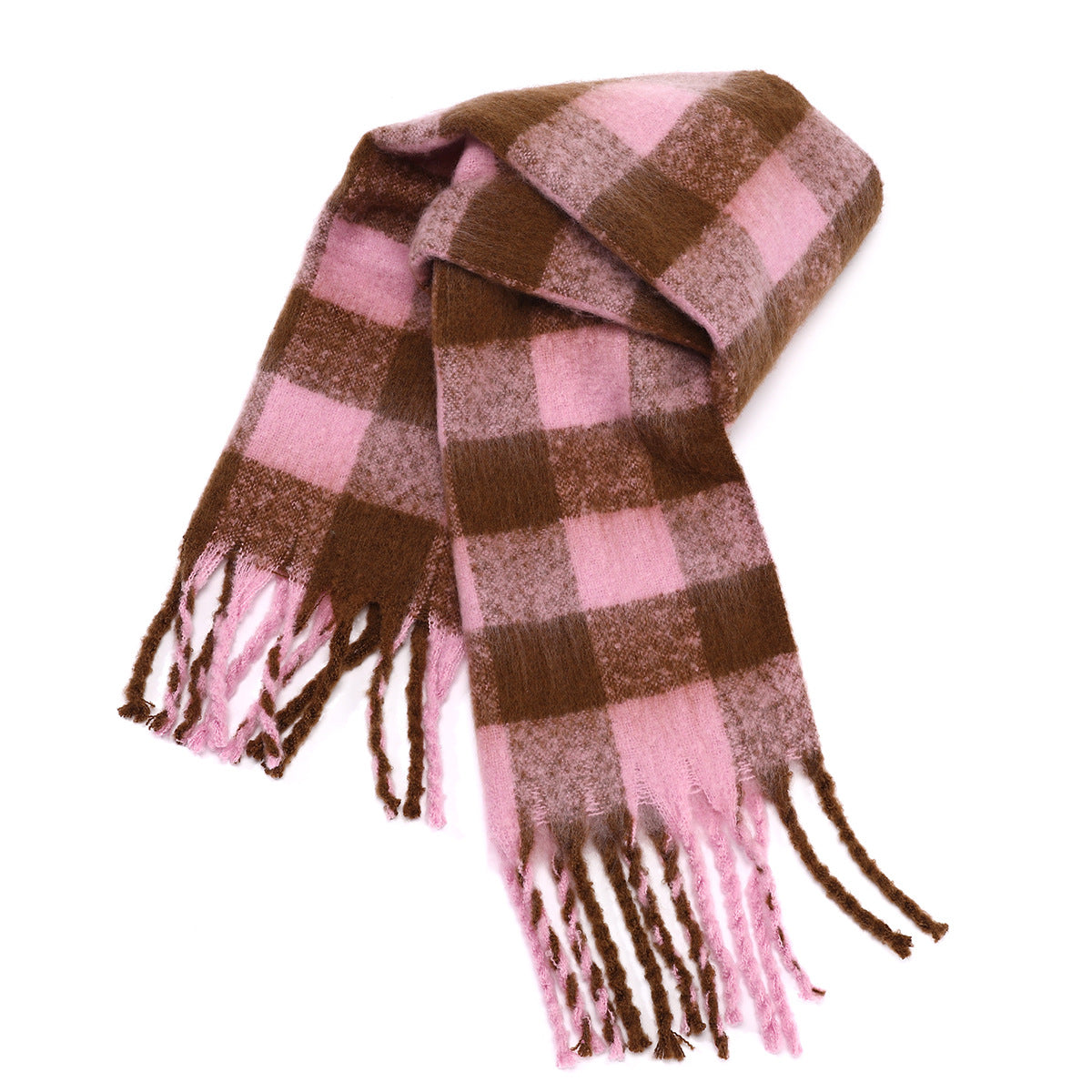 Checkerboard Plaid Scarf