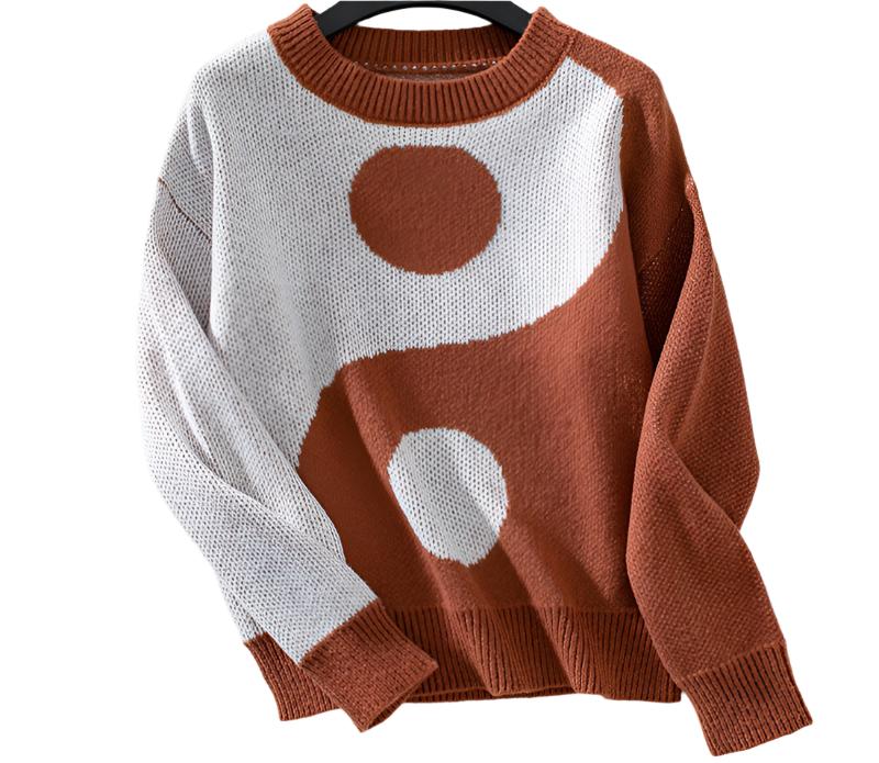 Tai Chi Pattern Sweater