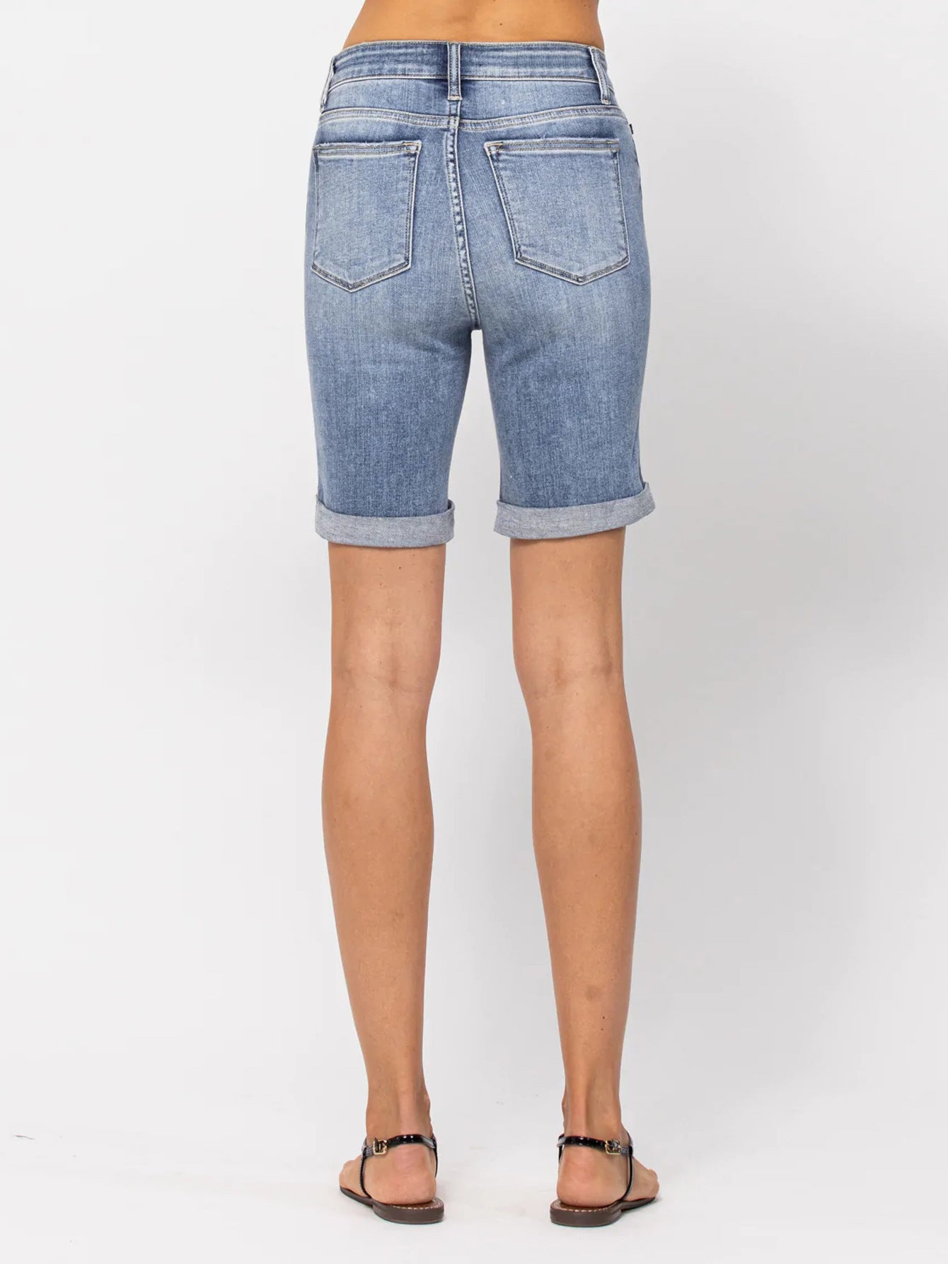 Summer Casual Slim Fit Curling Women Jeans Shorts