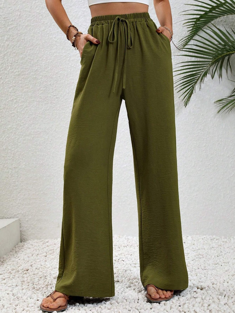 Casual Wide Leg Pants