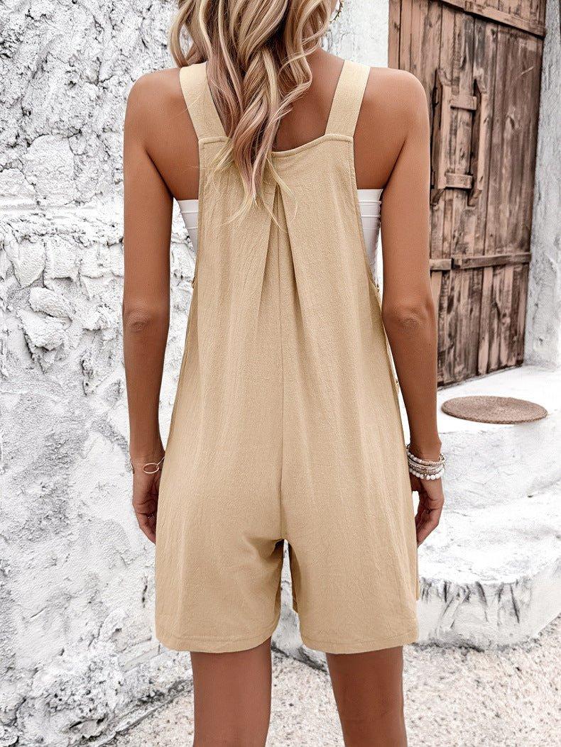 Casual Suspender Romper - Tamra.Shop.Social