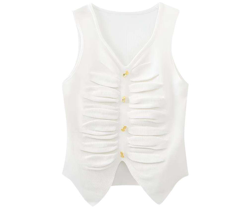 Fold Split Sexy Sling Bottoming Vest Top - Tamra.Shop.Social