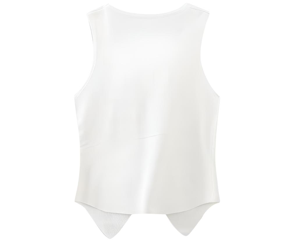 Fold Split Sexy Sling Bottoming Vest Top - Tamra.Shop.Social