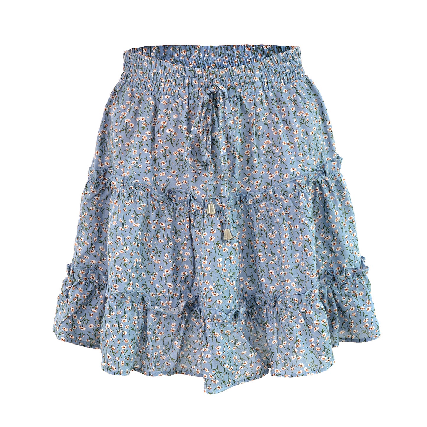 Ruffles Floral Skirt
