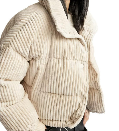 Street Corduroy Cotton Coat