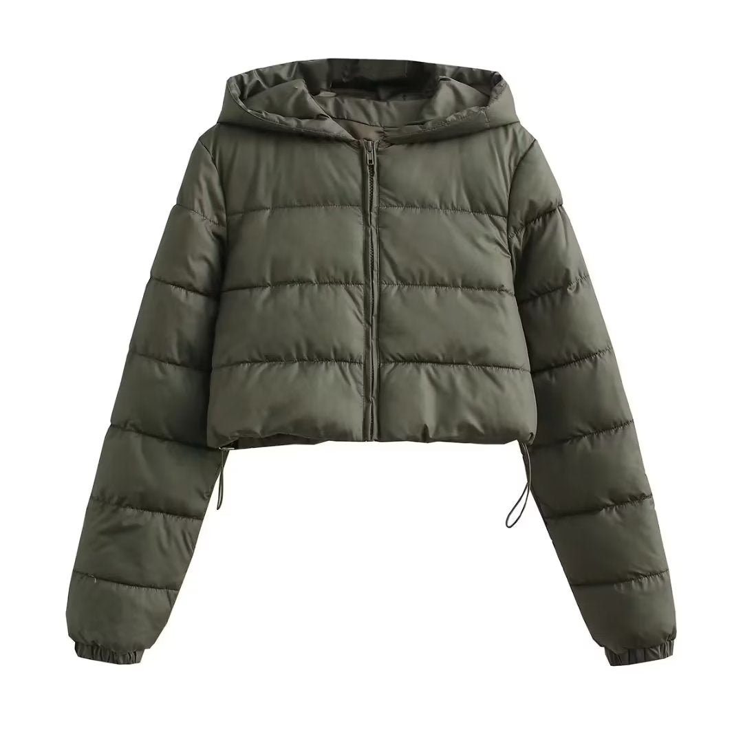 Urban Casual Hooded Cotton Coat Jacket