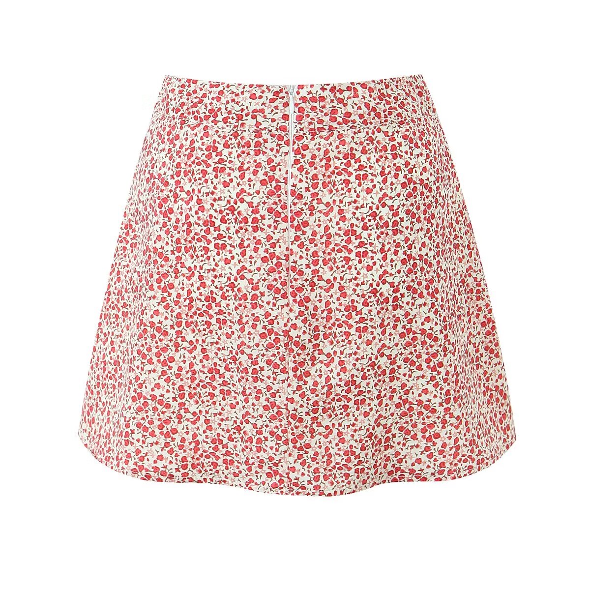 Floral A-Line Skirt