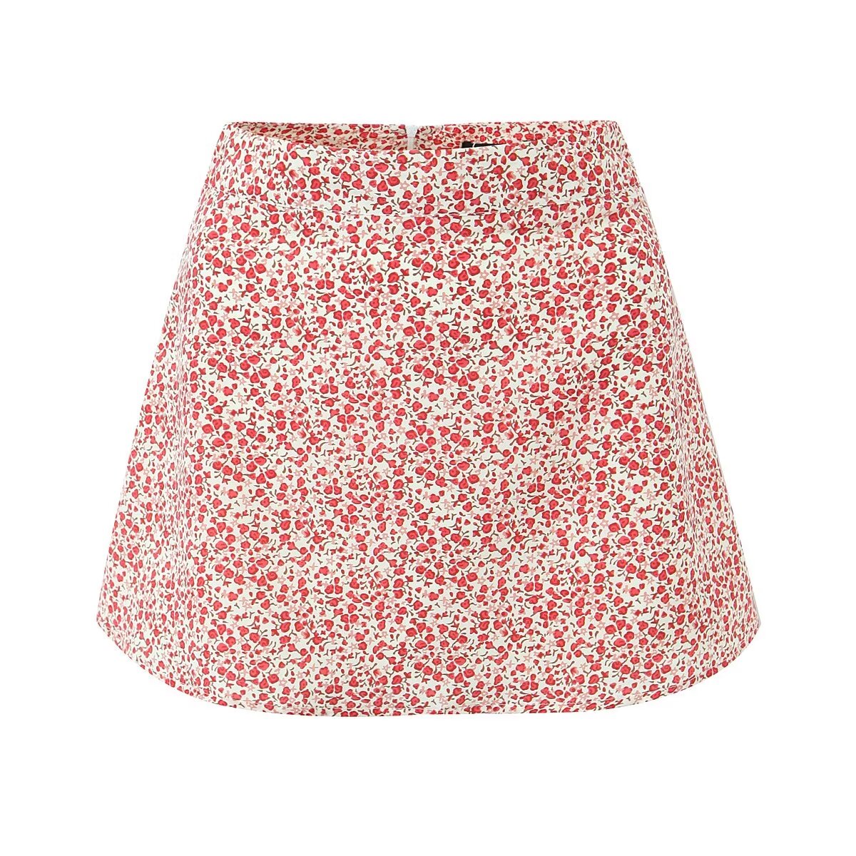Floral A-Line Skirt