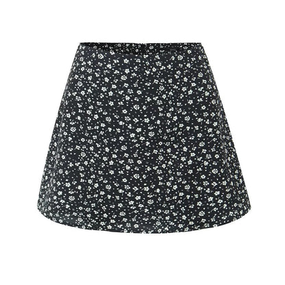 Floral A-Line Skirt