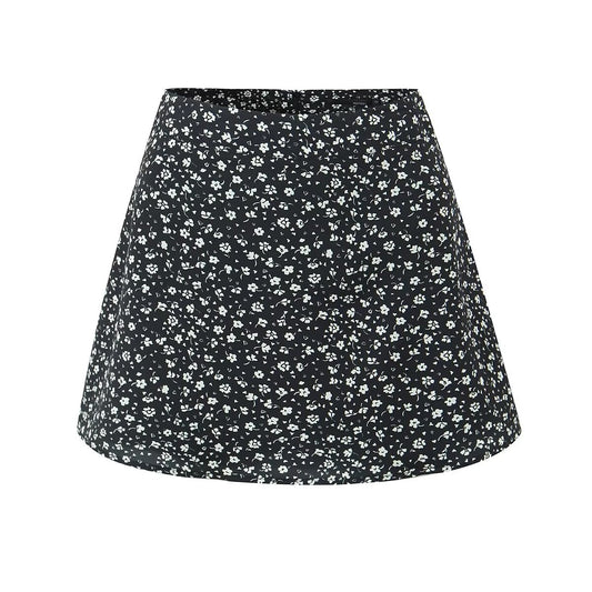 Floral A-Line Skirt