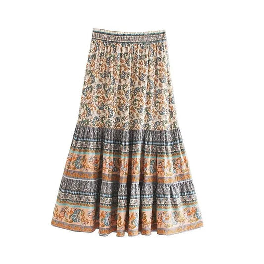 Rayon Bohemian Skirt
