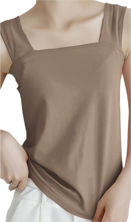 Solid Color Cotton Top