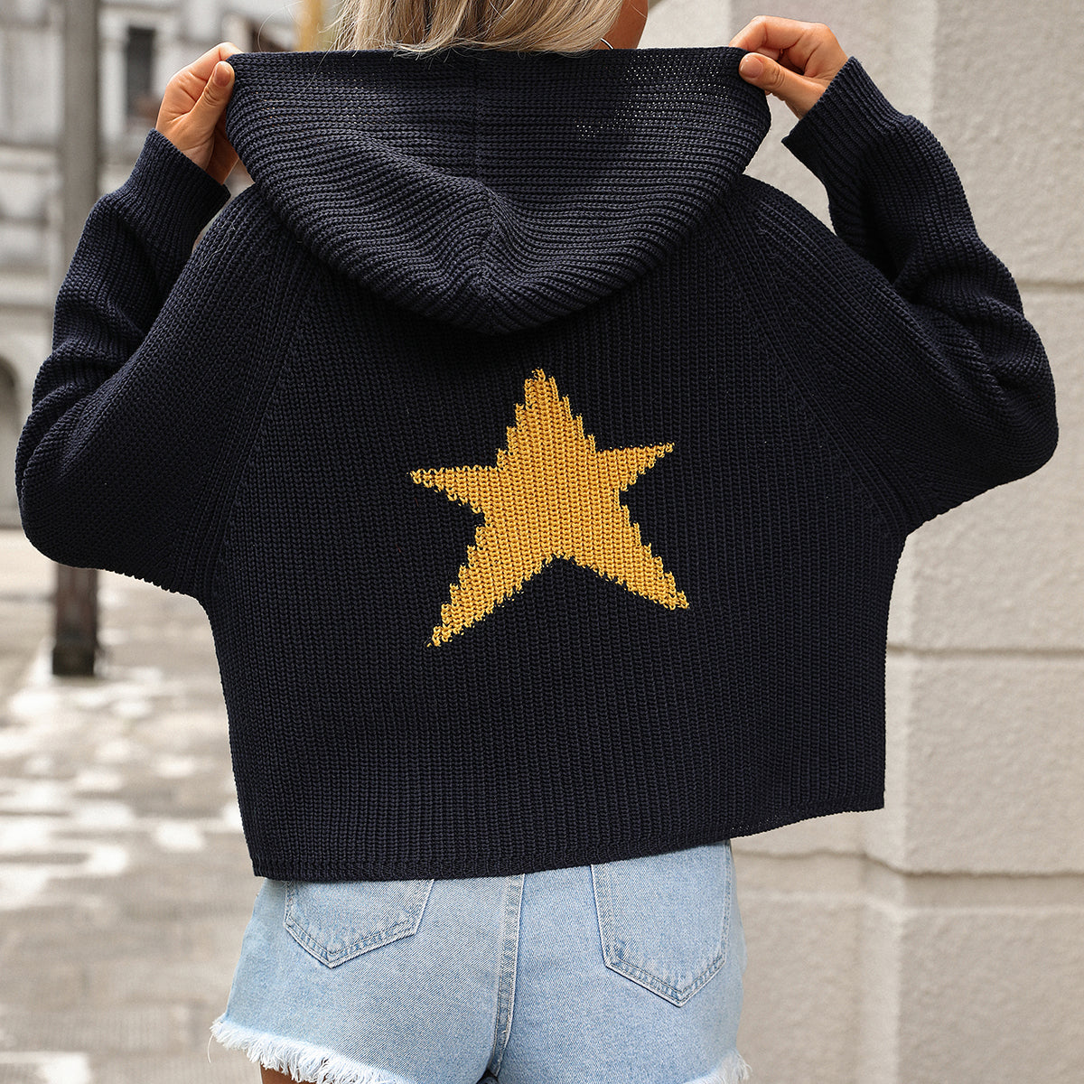 Pullover Hooded Kangaroo Pocket Sweater