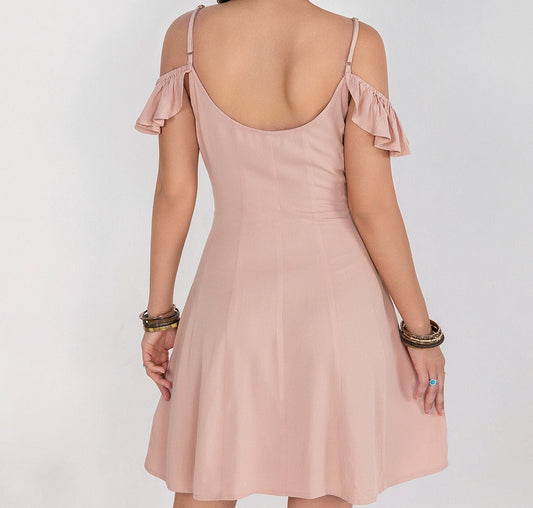 Floral Off Shoulder Flying Sleeves Lace Maxi Dress