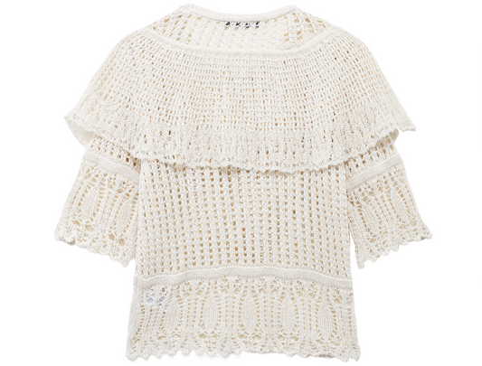 Decorative Knitted Top