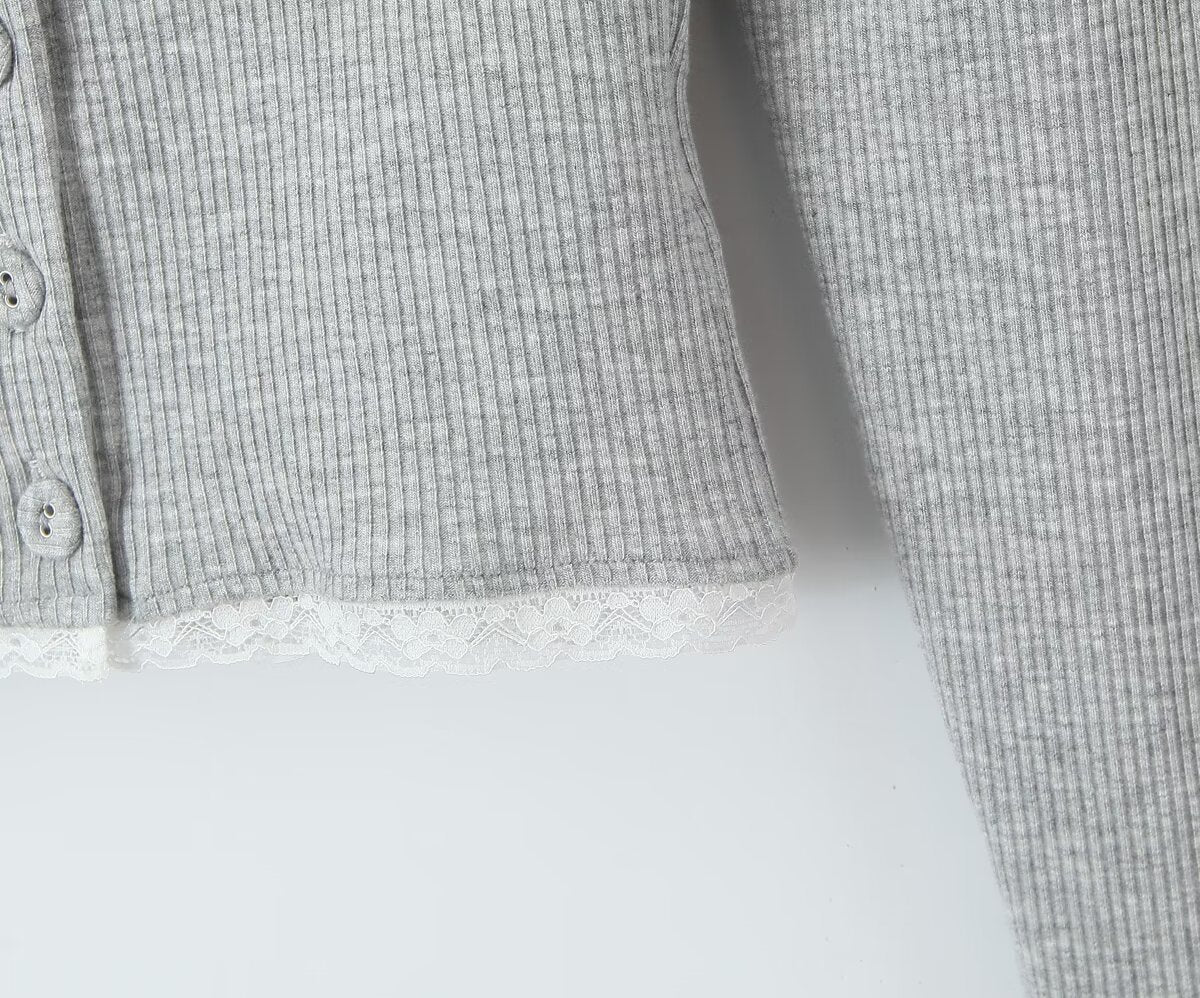 Lace Knit Cardigan