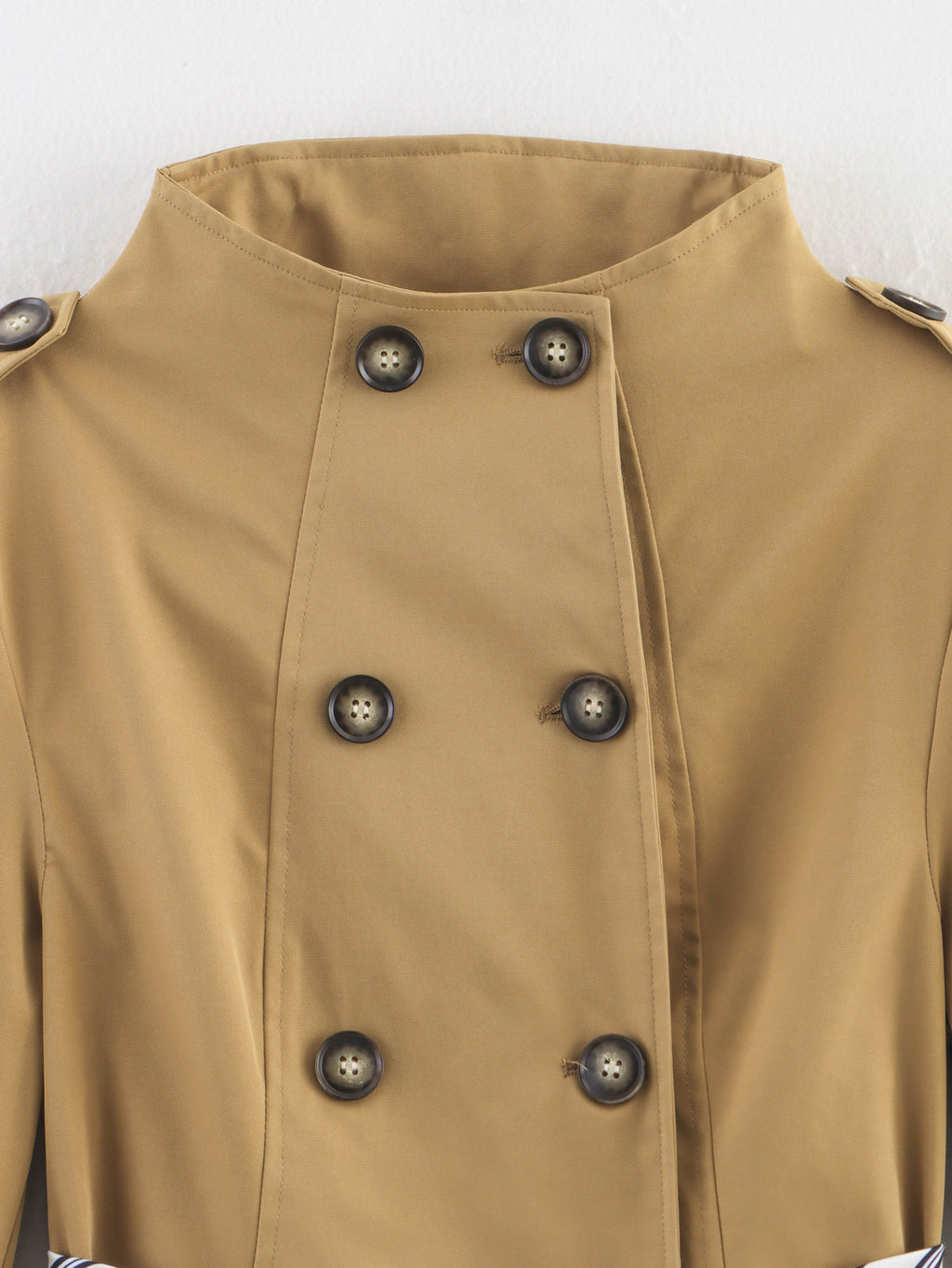 Scarf Trench Coat