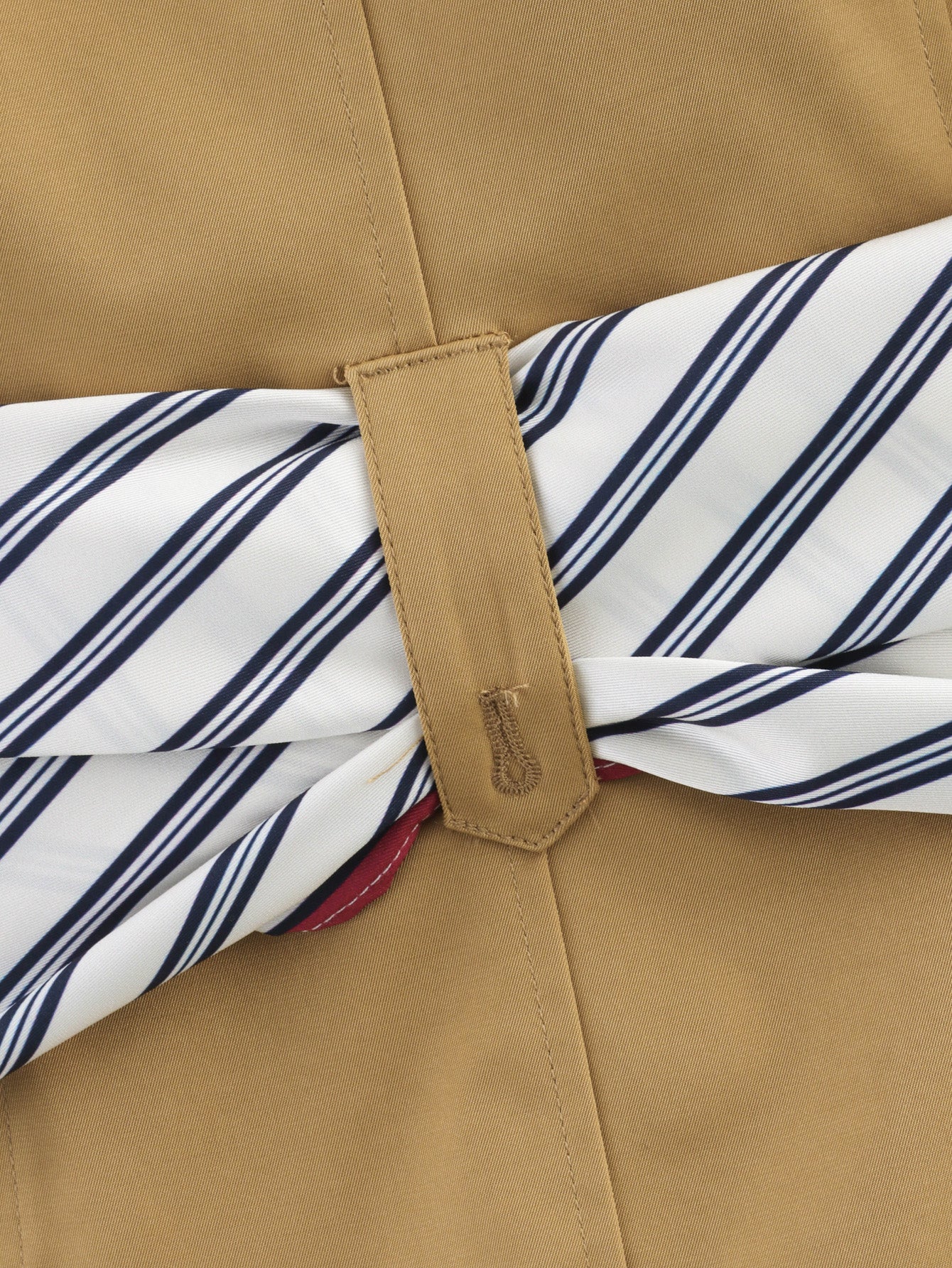 Scarf Trench Coat