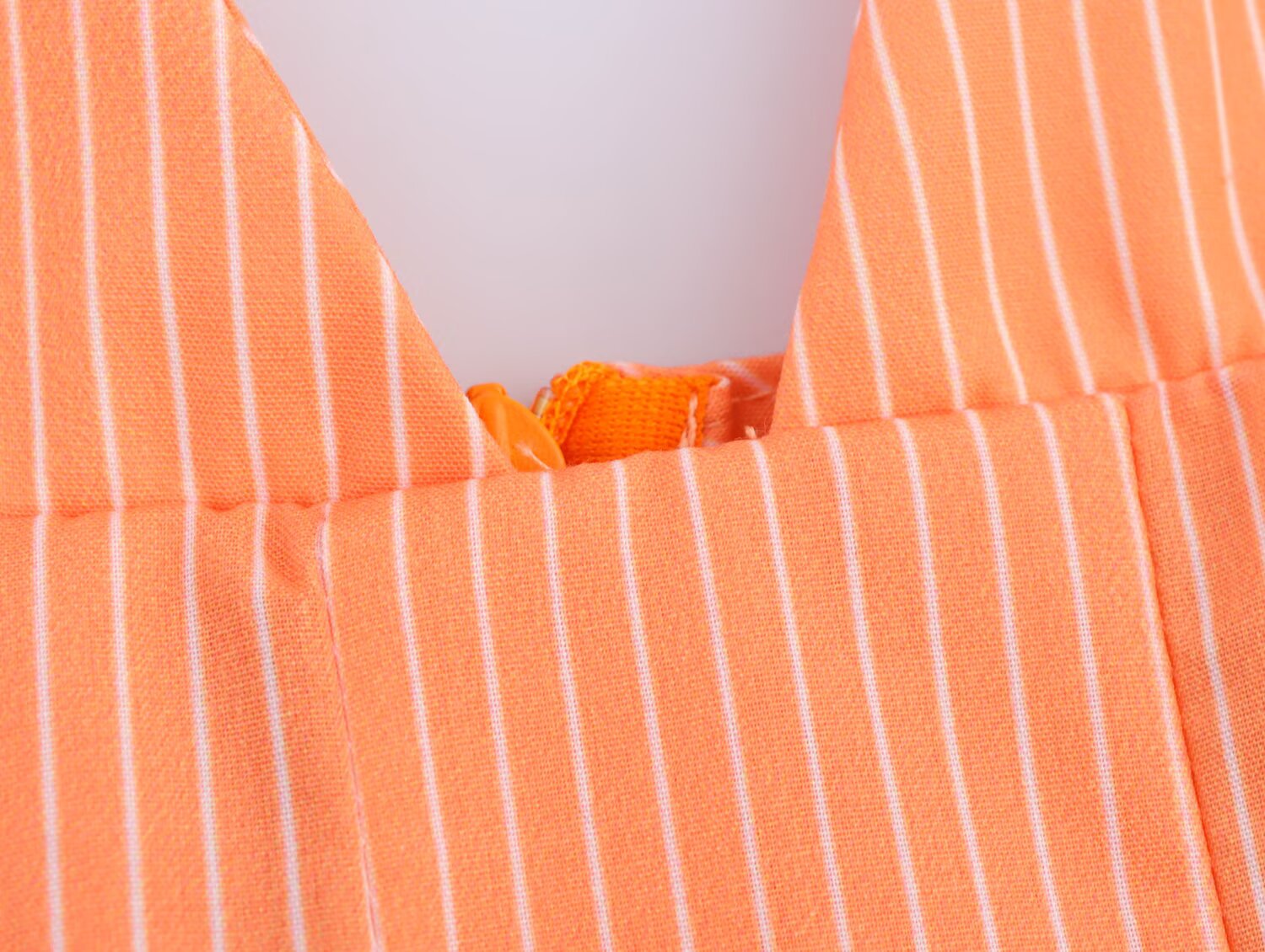 Poplin Striped Slim Sling Top