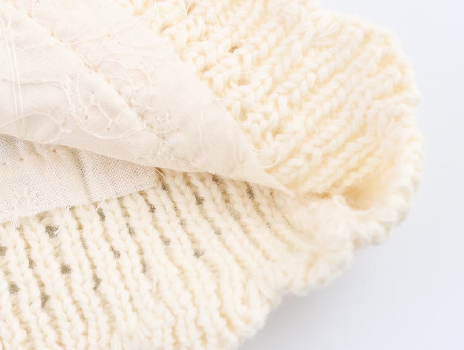 Stitching Knitted Top