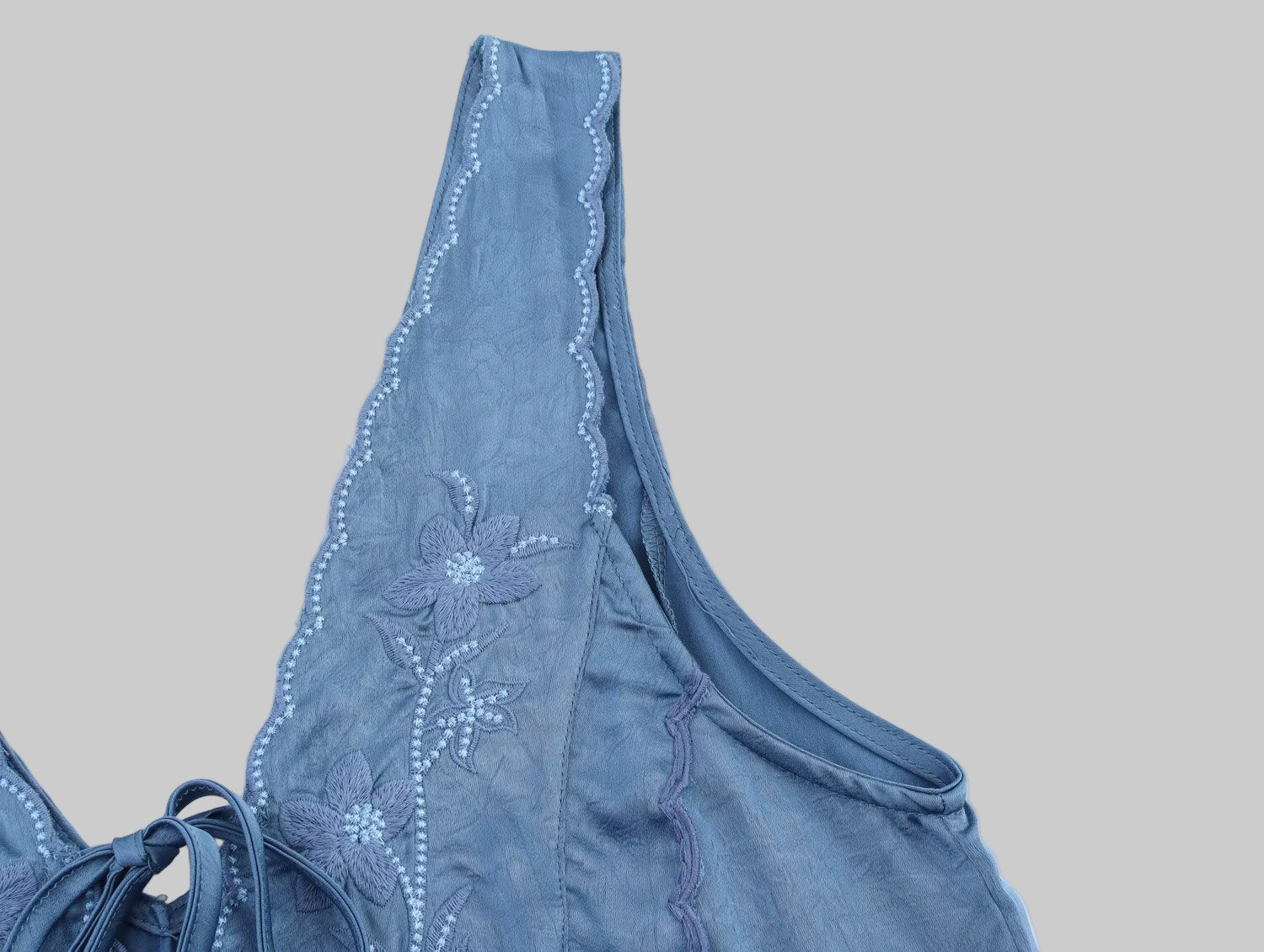 French Embroidery Dress