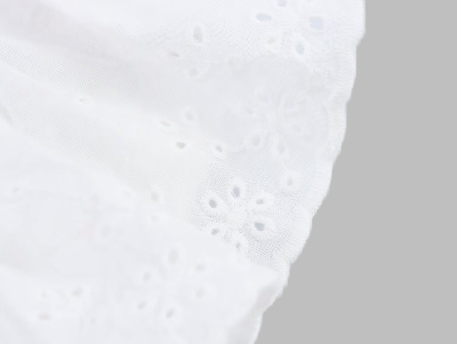 Lace Embroidered Crop Top