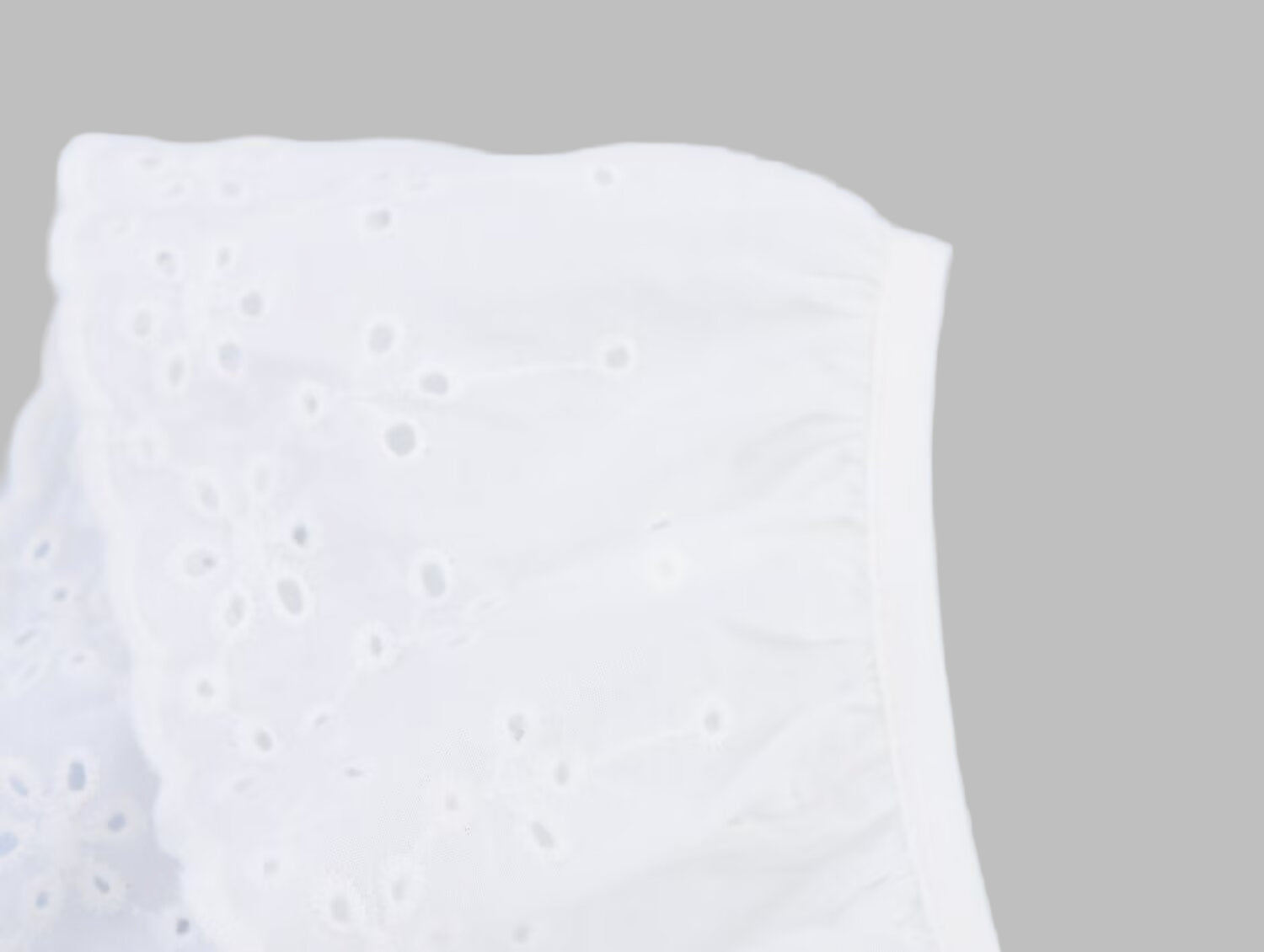 Lace Embroidered Crop Top