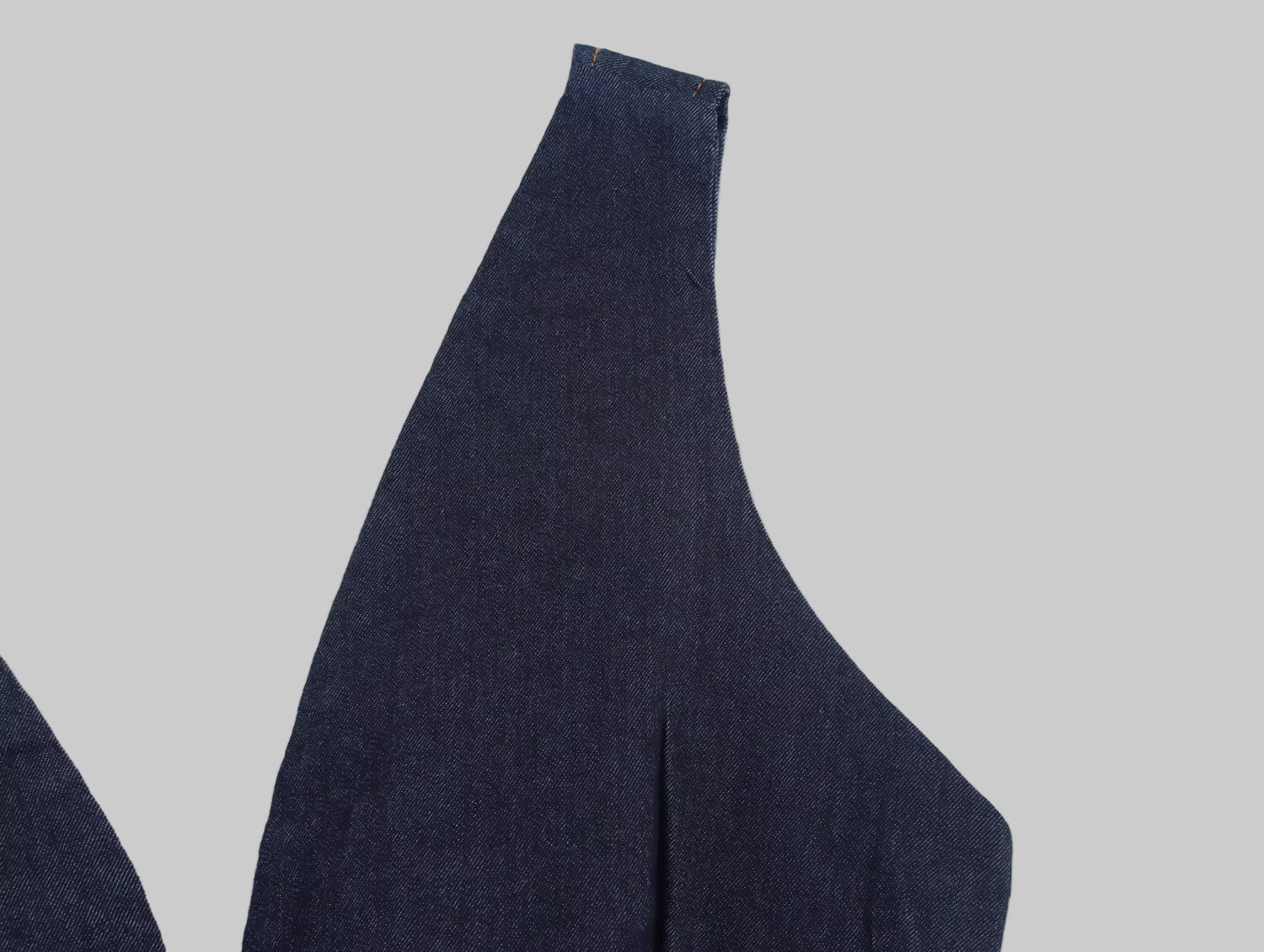 Slim Fit Denim Short Vest Top